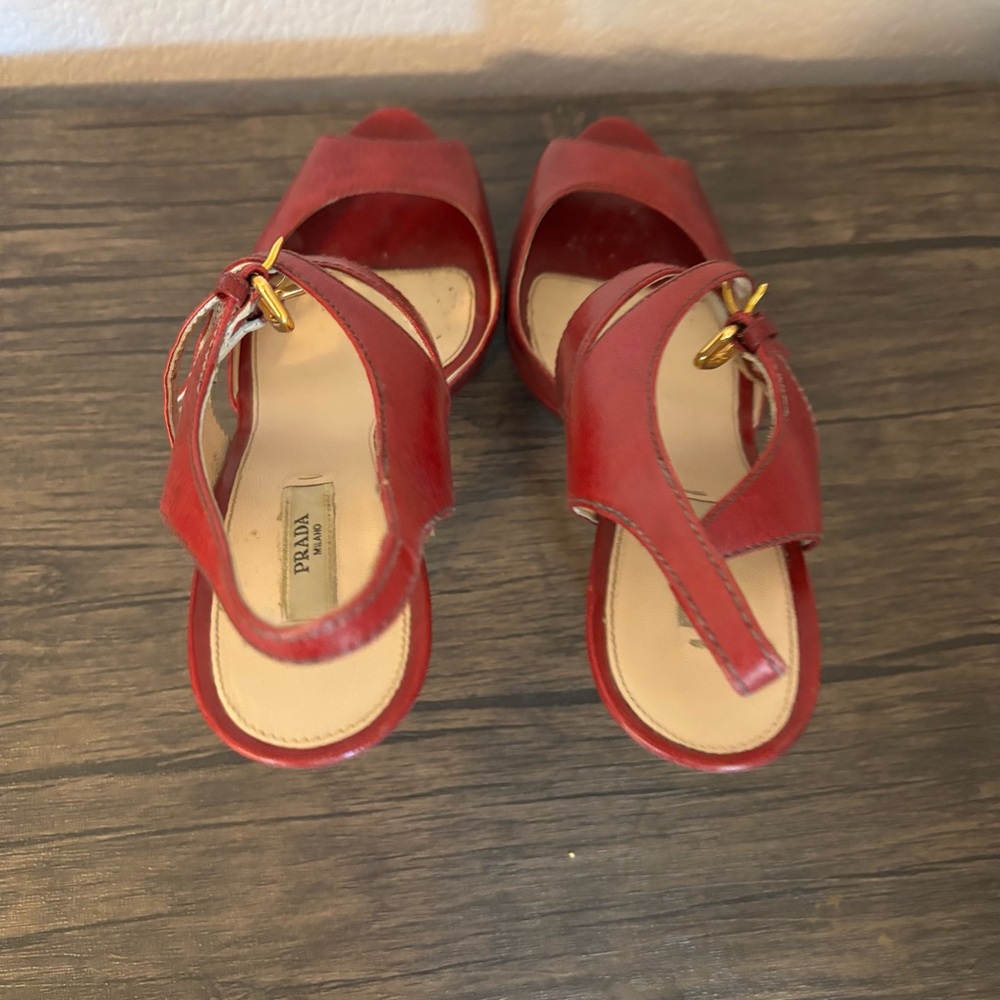 Prada heels shoes size 10.5 - Picture 9 of 9